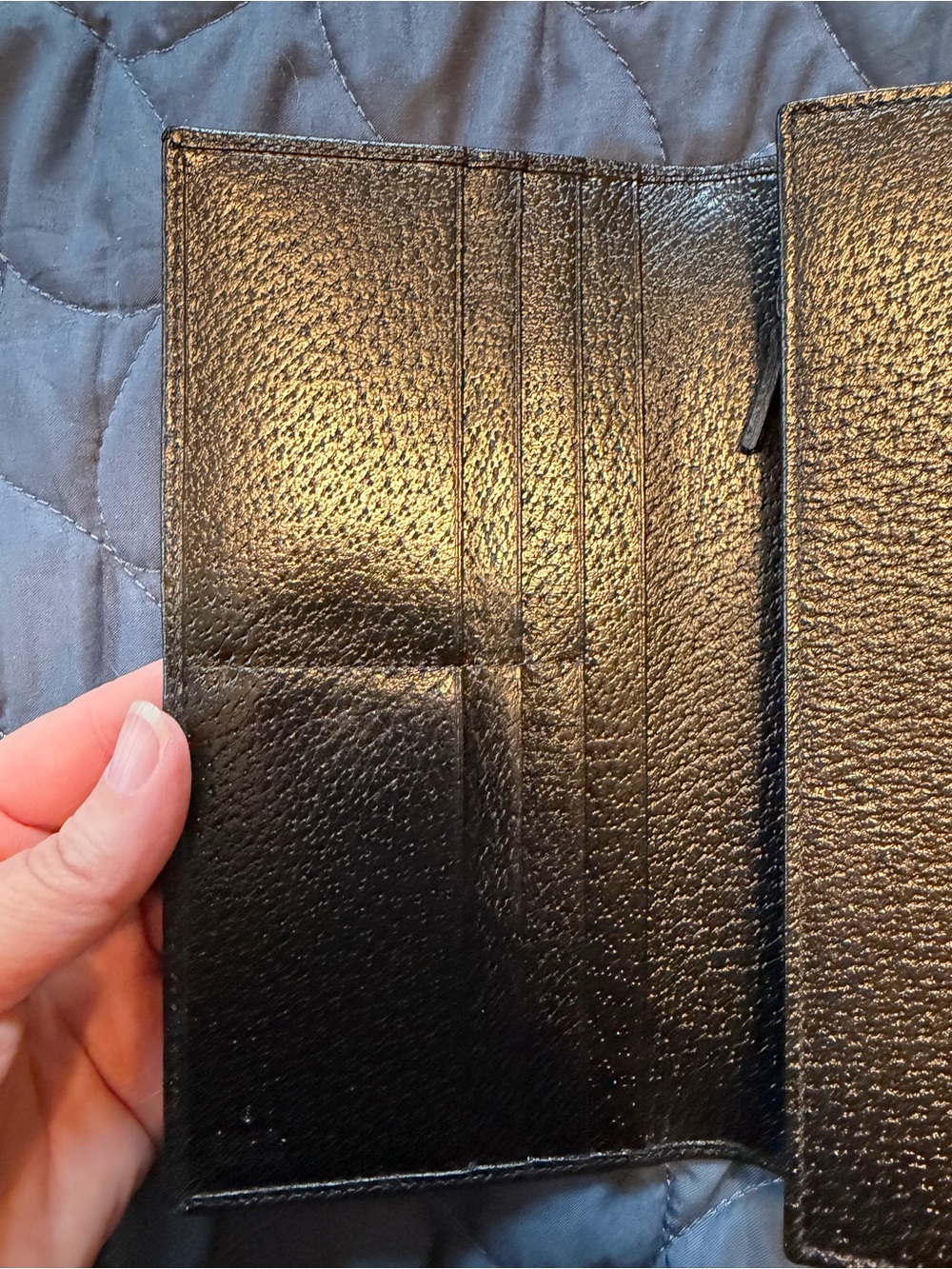 Authentic Gucci Black Leather Wallet - Tom Ford Era - Picture 6 of 11